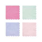 Multicolour Simply Eco Small Pastel Napkins (20 Pack)