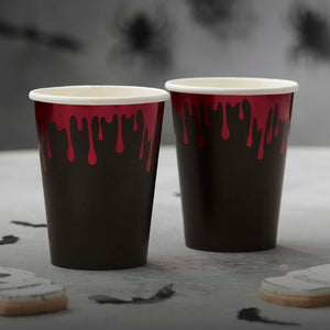 
                  
                    Load image into Gallery viewer, Blood Drip Paper Halloween Cups
                  
                