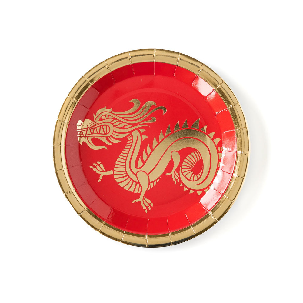 Chinese New Year Dragon Plates