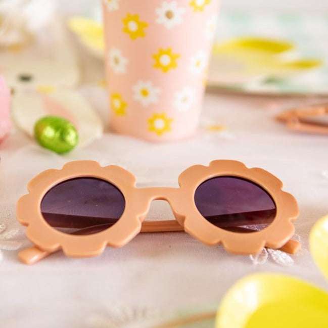 Kids Flower Shaped Sunglasses