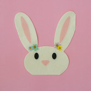 
                  
                    Load image into Gallery viewer, Bunny Napkin 20pk
                  
                