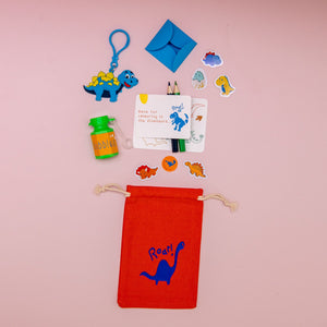 
                  
                    Load image into Gallery viewer, Dinosaur Party Favour Bag
                  
                