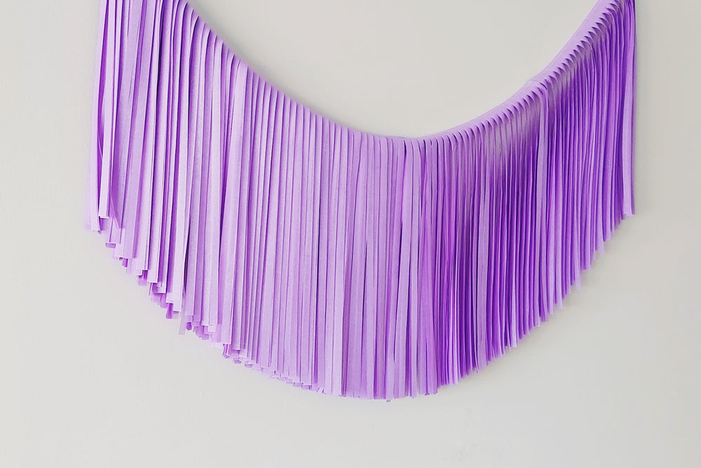 
                  
                    Load image into Gallery viewer, Fringe Garland - Lilac
                  
                