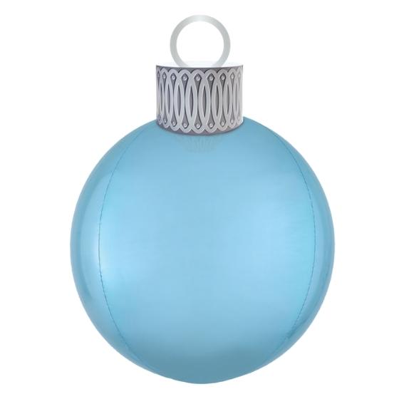 Pastel Blue Ornament Christmas Balloon Kit