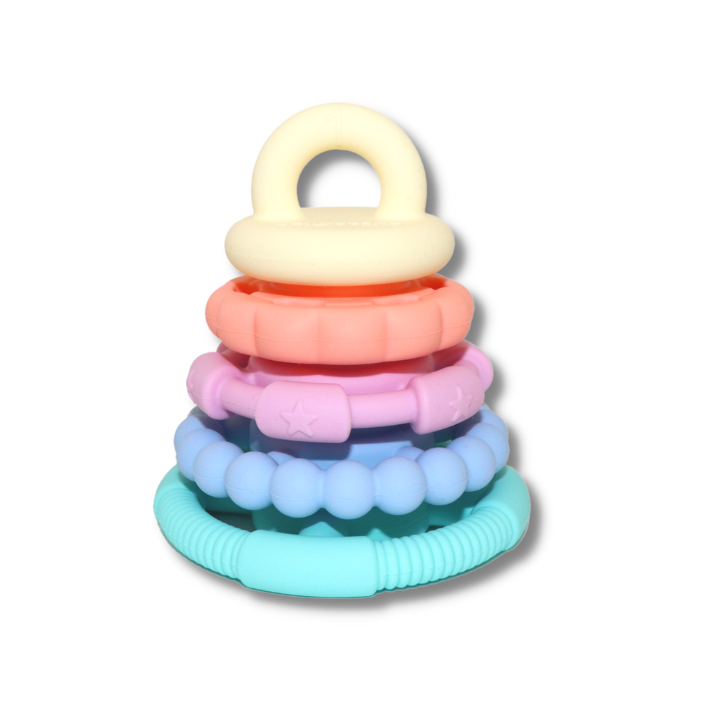 Pastel Stacker and Teether Toy