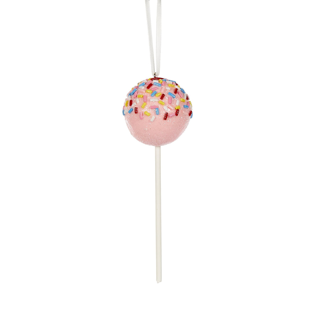 Pink Cakepop Hanging Ornament