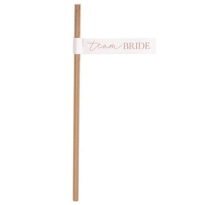
                  
                    Load image into Gallery viewer, Team Bride Flag Straws Hens Party
                  
                