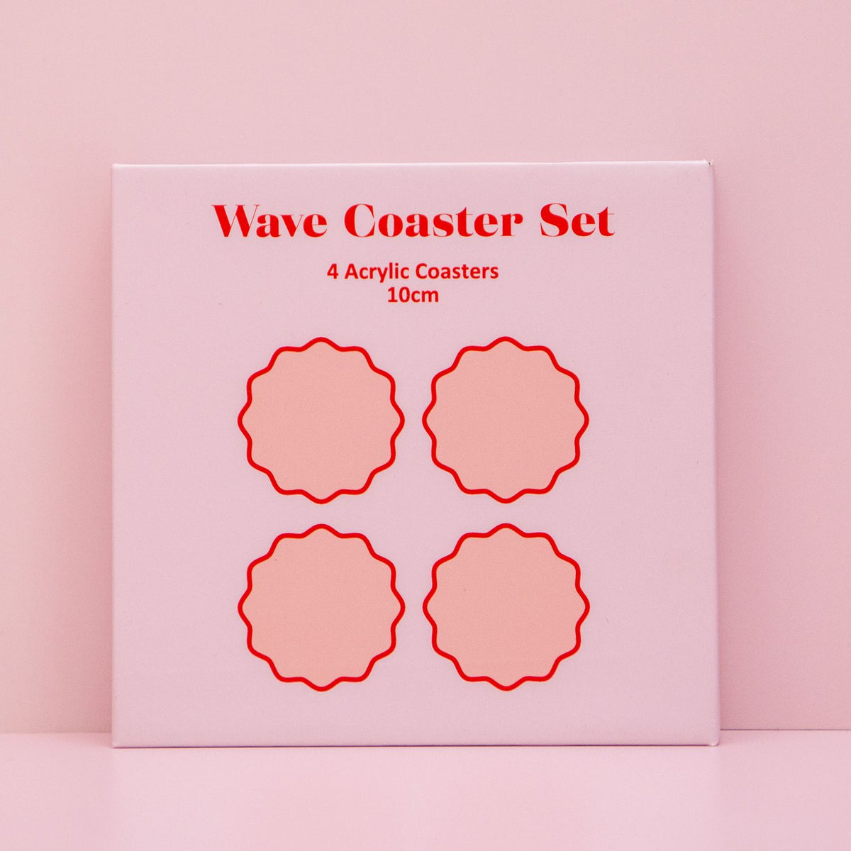 Acrylic sale coaster set