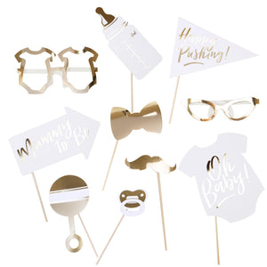 
                  
                    Load image into Gallery viewer, OH BABY! Baby Shower Photo Booth Props
                  
                