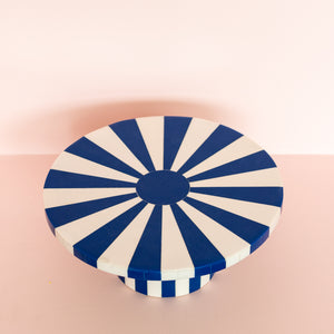 
                  
                    Load image into Gallery viewer, Sunburst Resin Cake Stand Azure Pre-Order
                  
                