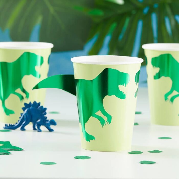 Roarsome Dinosaur Paper Cups