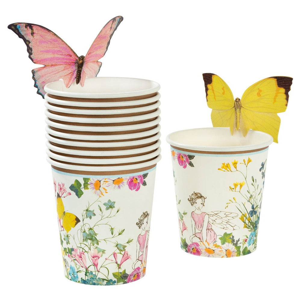 Fairy Paper Cups With Butterfly Detail