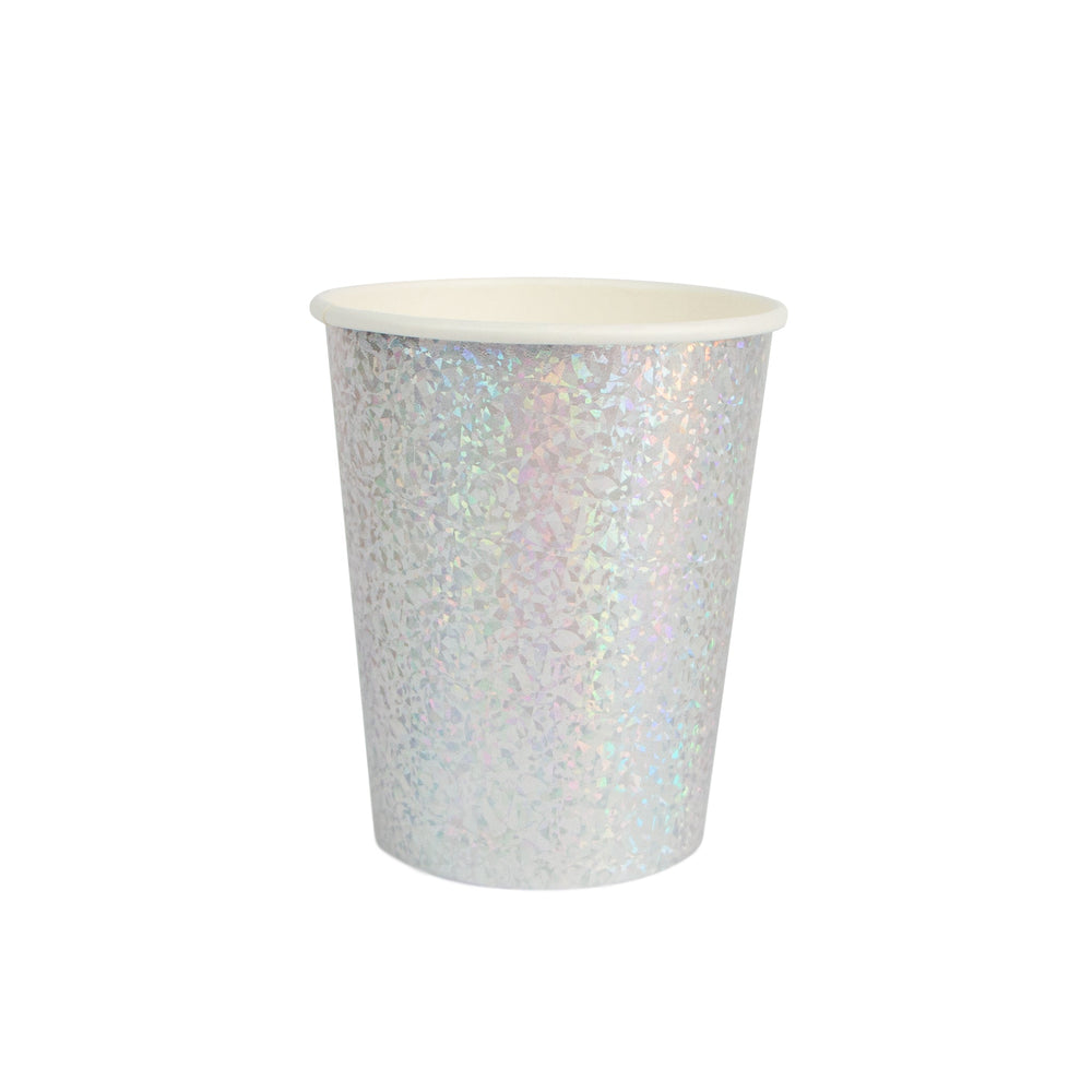 Paper Cup Iridescent 8pk