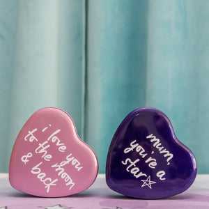 
                  
                    Load image into Gallery viewer, Mothers Day Heart Shaped Tin
                  
                