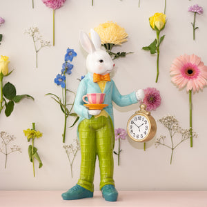 
                  
                    Load image into Gallery viewer, Mad Hatter Standing With Clock
                  
                