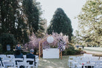 A Pastel Purple and Modern Wedding