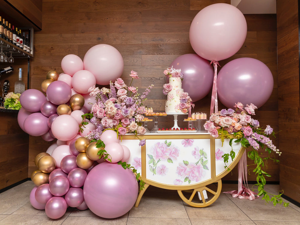 PRETTY PASTEL AND GOLD CHRISTENING