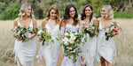 GOING AGAINST TRADITION: WHITE BRIDESMAID DRESSES