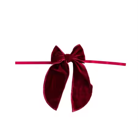
                  
                    Load image into Gallery viewer, Berry Velvet Bow Set (4)
                  
                