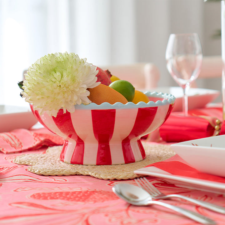 
                  
                    Load image into Gallery viewer, Ceramic Fruit Bowl - Stripe
                  
                