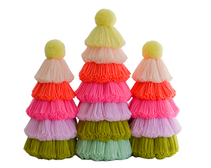 
                  
                    Load image into Gallery viewer, Neon Sherbet Tassel Christmas Tree
                  
                