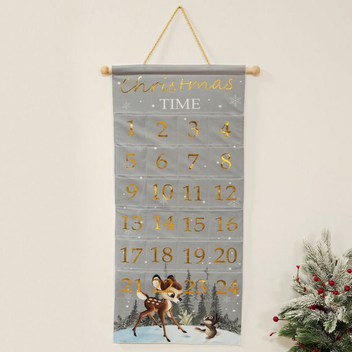 Bambi Christmas: Fabric Advent Calendar