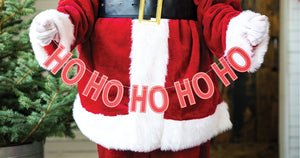 
                  
                    Load image into Gallery viewer, Believe Ho Ho Ho Banner
                  
                