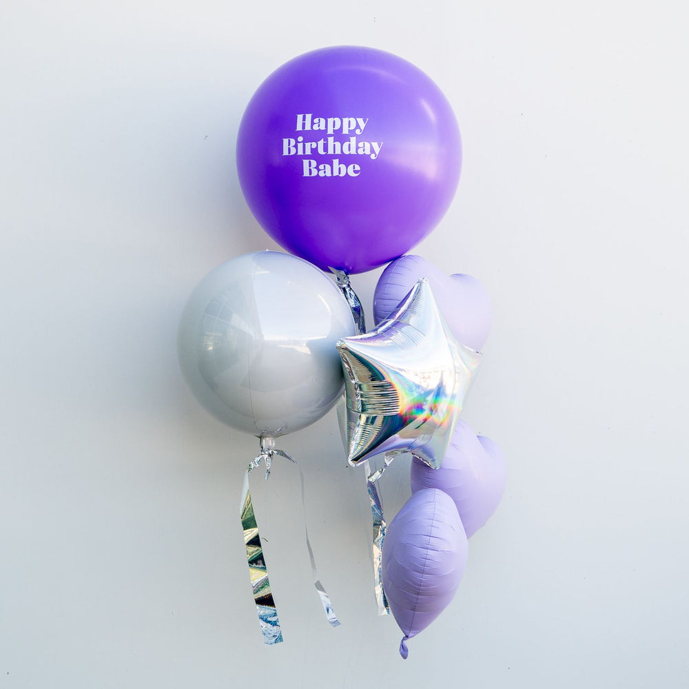 Happy Birthday Babe Balloon Bouquet Kit