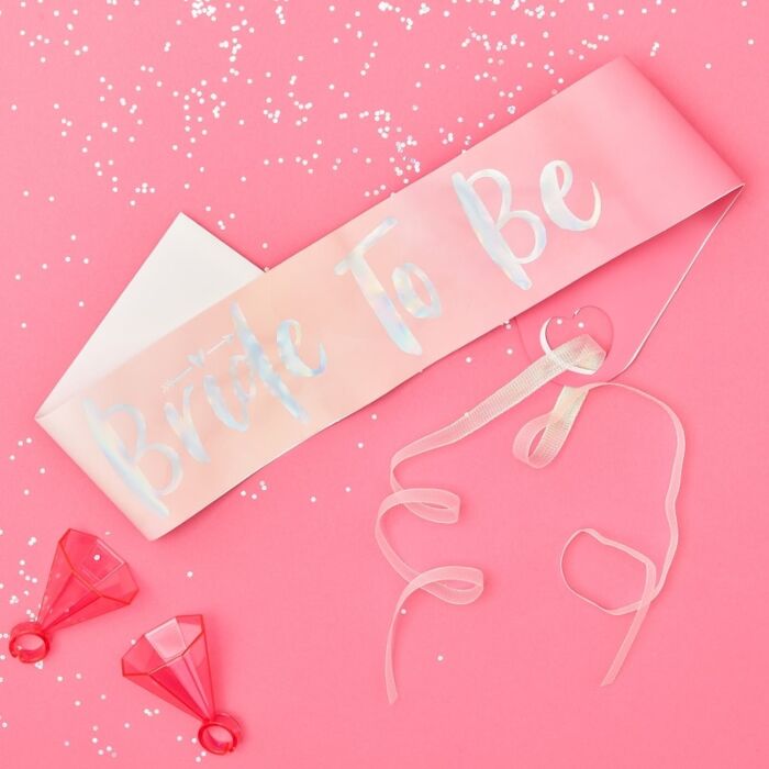 Bride to Be Hens Party Sash