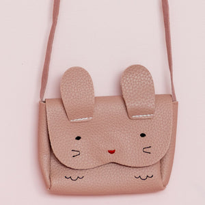 
                  
                    Load image into Gallery viewer, Taupe Bunny Purse
                  
                