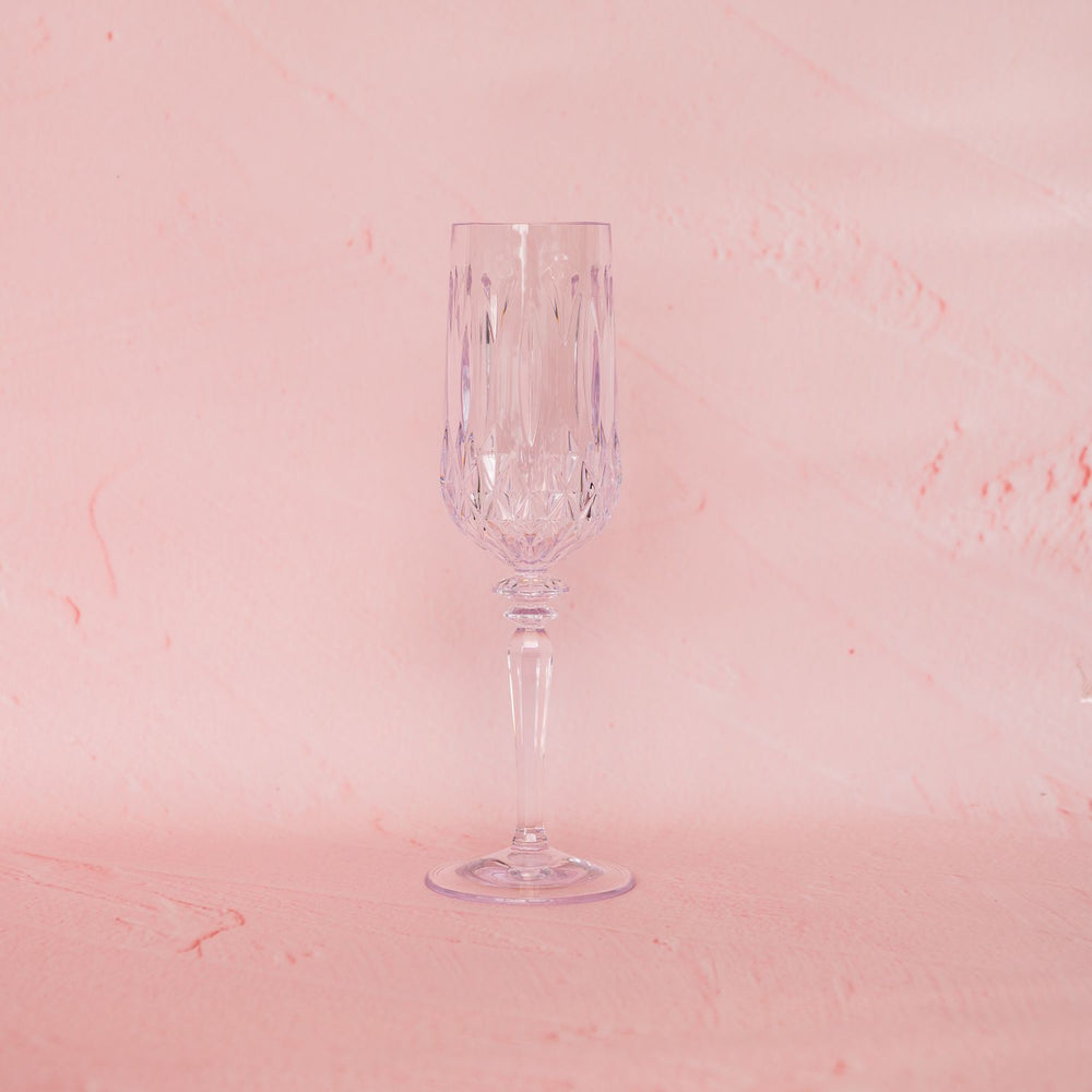 Champagne Flute Set Of 4 - Clear