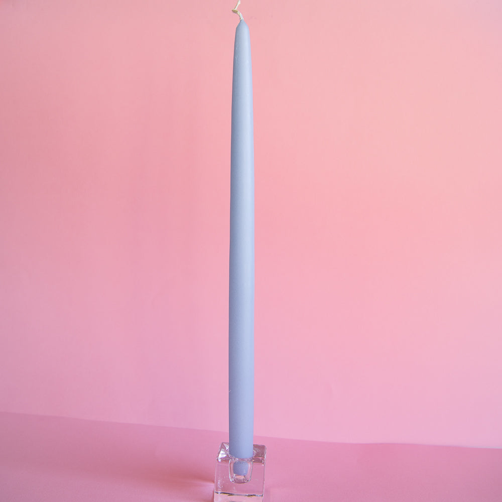 Tapered Candle - Powder Blue 38cm