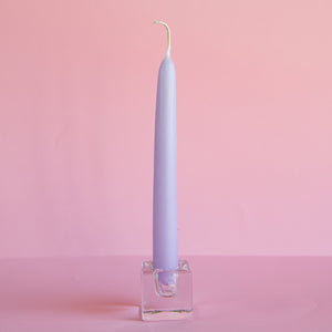 
                  
                    Load image into Gallery viewer, Tapered Candle - Lilac Snow 18cm
                  
                