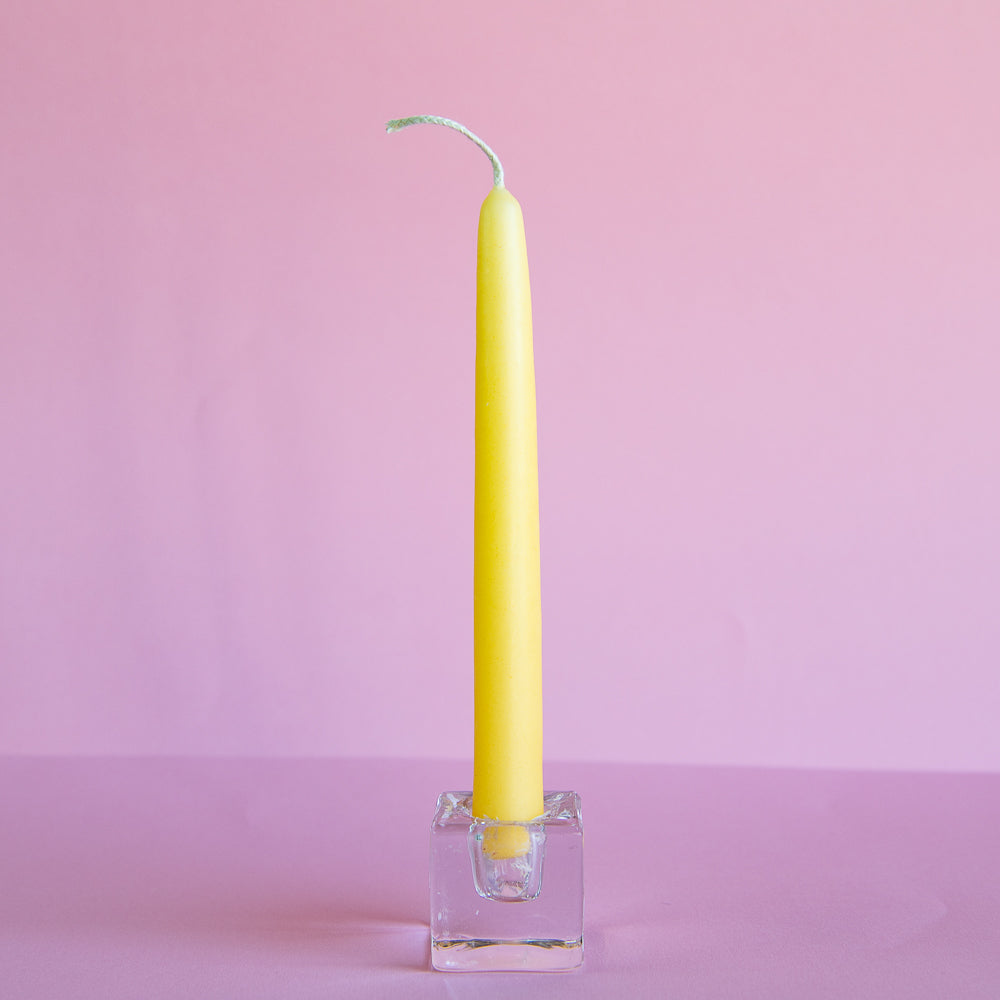 Tapered Candle - Lemon 18cm