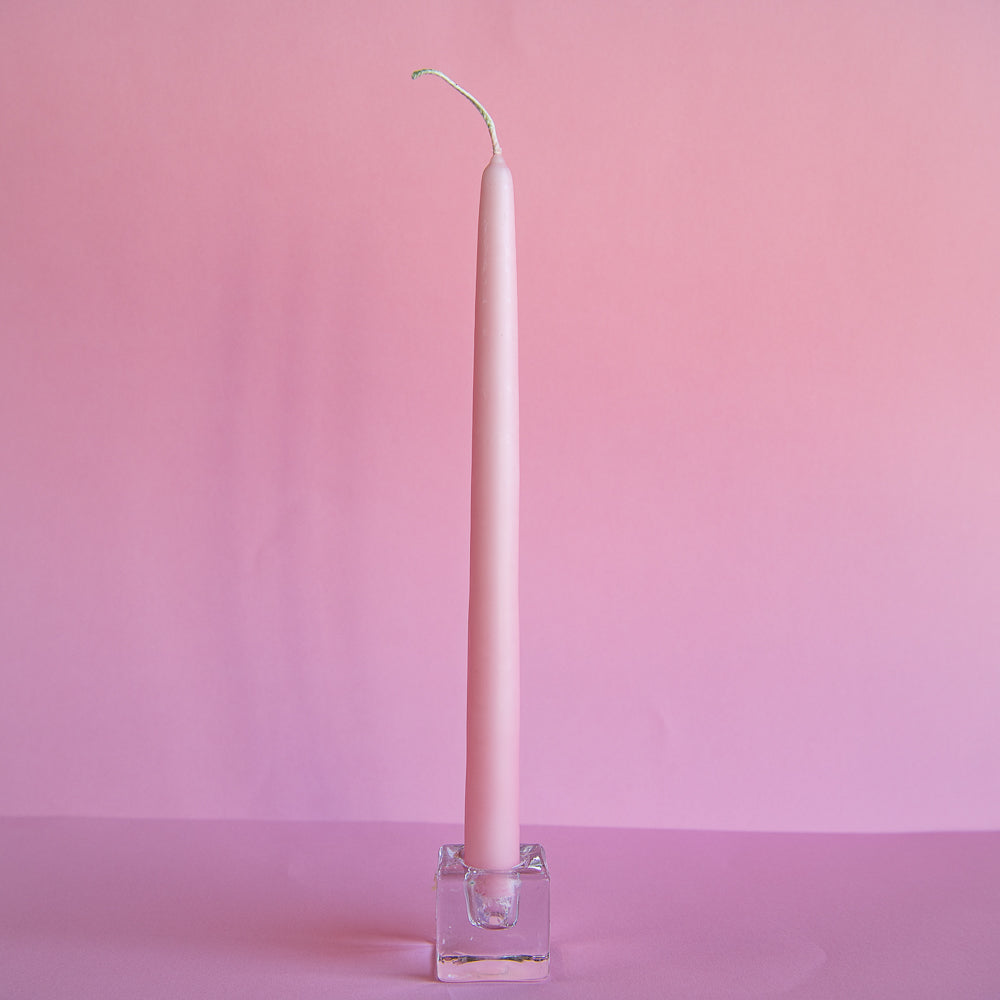 Tapered Candle - Pink Salt 28cm