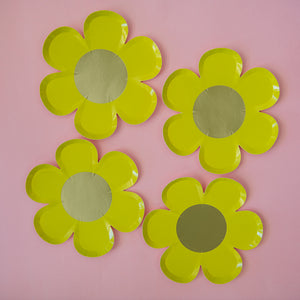 
                  
                    Load image into Gallery viewer, Daisy Side Plate Yellow 8pk
                  
                
