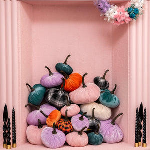 
                  
                    Load image into Gallery viewer, halloween-velvet-pumpkins
                  
                