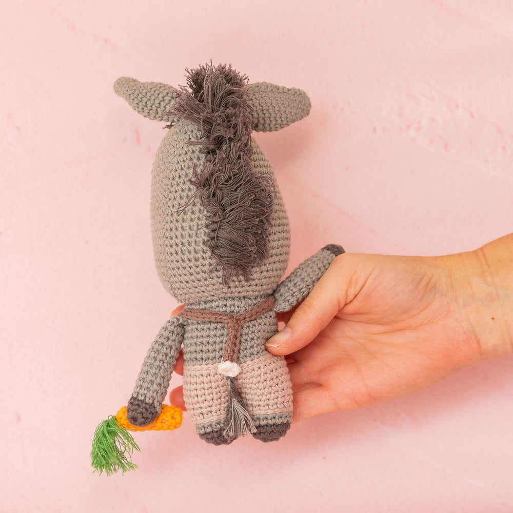 
                  
                    Load image into Gallery viewer, Crochet Animal - Donte Donkey
                  
                
