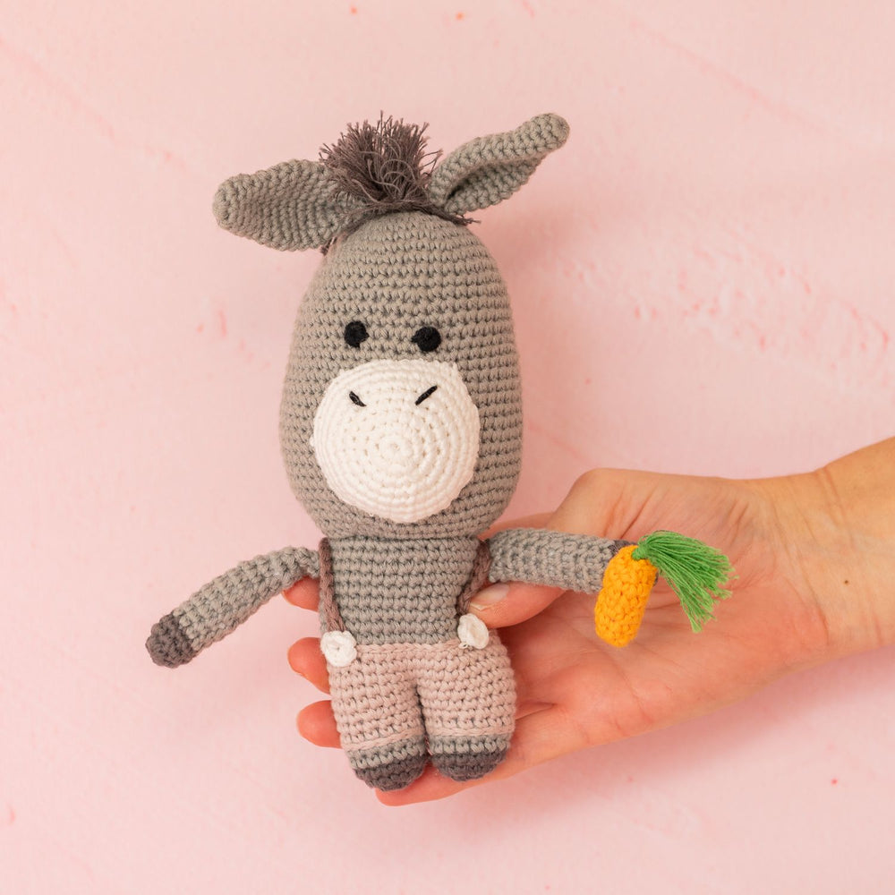 Crochet Animal - Donte Donkey