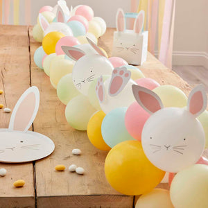 
                  
                    Load image into Gallery viewer, Easter Balloons &amp;amp; Bunnies Table Runner
                  
                