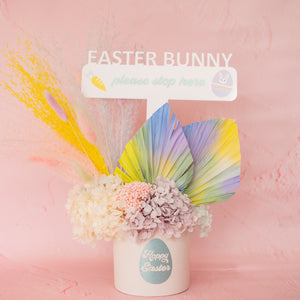 
                  
                    Load image into Gallery viewer, Easter Bunny Stop Here Sign
                  
                