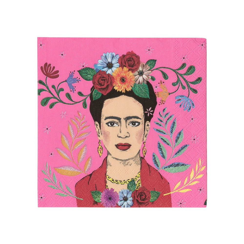 Frida Kahlo Cocktail Napkin