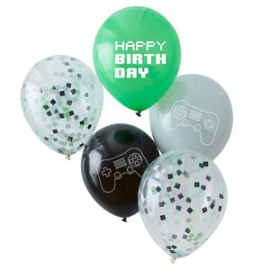 
                  
                    Load image into Gallery viewer, Controller Mixed Pack Party Balloons 5pk
                  
                