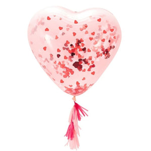 
                  
                    Load image into Gallery viewer, Giant Heart Shaped Confetti Balloons
                  
                