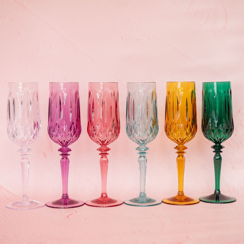
                  
                    Load image into Gallery viewer, Champagne Flute Set Of 4 - Sweet Lilac
                  
                