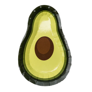 
                  
                    Load image into Gallery viewer, Avocado Canapé Plates-mexican party supplies
                  
                