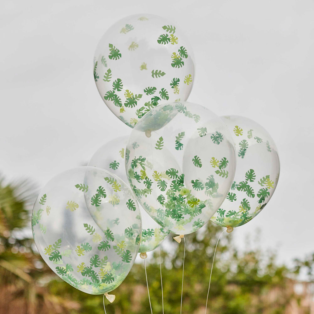 
                  
                    Load image into Gallery viewer, Jungle Confetti Balloon Bundle
                  
                