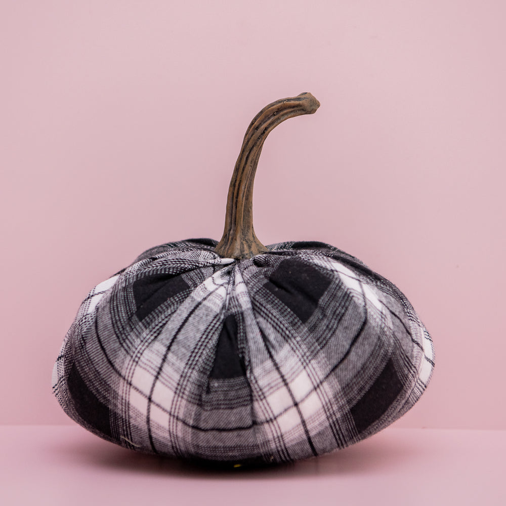
                  
                    Load image into Gallery viewer, Black Check Pumpkin
                  
                