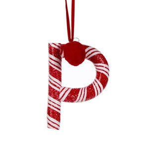 
                  
                    Load image into Gallery viewer, Candy Cane Lettered Hanging Ornaments
                  
                