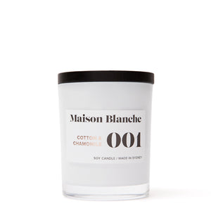 
                  
                    Load image into Gallery viewer, Cotton &amp;amp; Chamomile Medium Candle
                  
                